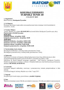 KOMUNIKAT - turnieju TENIS 10 09-10.05.2015r.-page-001